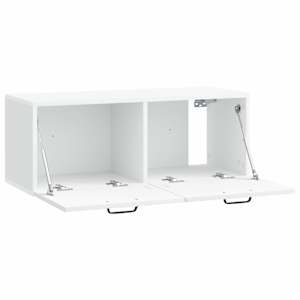 Nástěnná TV skříň Bílá 78,5 x 31 x 30 cm Kompozitní dřevo - obrázek 5