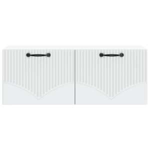 Nástěnná TV skříň Bílá 78,5 x 31 x 30 cm Kompozitní dřevo - obrázek 6