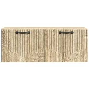 Nástěnná TV skříň Dub sonoma 78,5 x 31 x 30 cm Kompozitní dřevo - obrázek 6