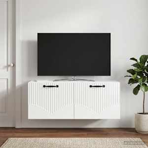 Nástěnná TV skříň Bílá s vysokým leskem 78,5 x 31 x 30 cm - obrázek 1
