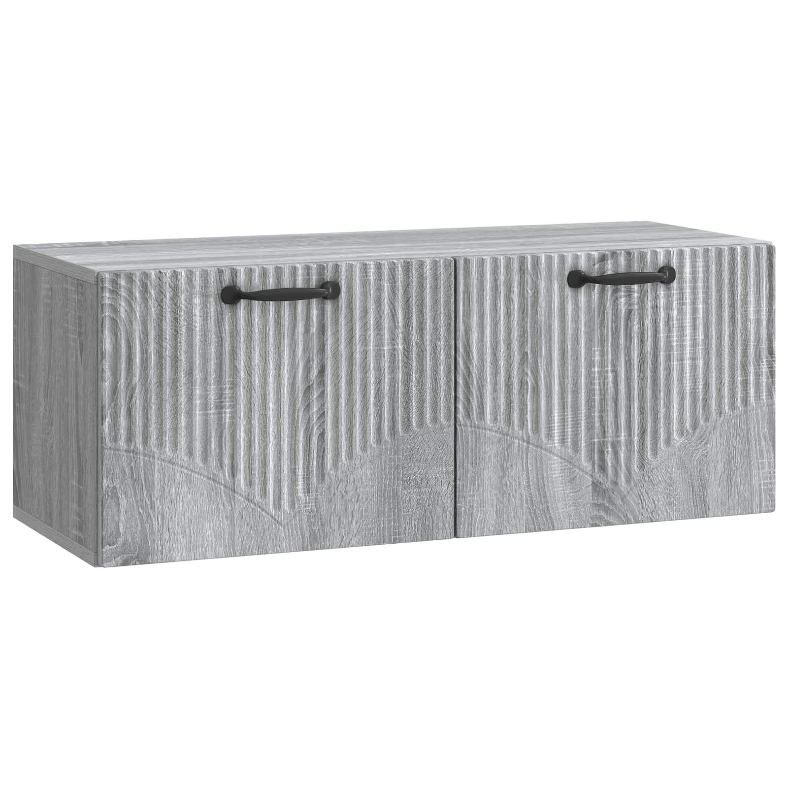 Seinälle asennettava TV-kaappi Harmaa sonoma 78,5 x 31 x 30 cm