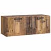 vidaXL Rippuv TV kapp Vana puit 78,5 x 31 x 30 cm Tehispuit