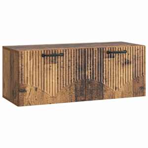 Nástěnná TV skříň Staré dřevo 78,5 x 31 x 30 cm - obrázek 2