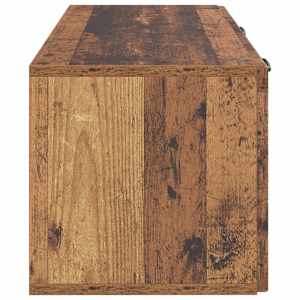 Nástěnná TV skříň Staré dřevo 78,5 x 31 x 30 cm - obrázek 7
