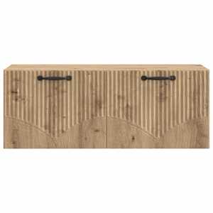 Nástěnná TV skříň 78,5 x 31 x 30 cm Dub artisan - obrázek 6