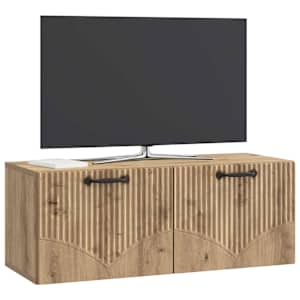 Nástěnná TV skříň 78,5 x 31 x 30 cm Dub artisan - obrázek 3