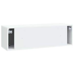 Nástěnná TV skříň Bílá 98 x 31 x 30 cm Kompozitní dřevo - obrázek 8