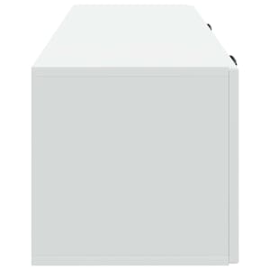 Nástěnná TV skříň Bílá 98 x 31 x 30 cm Kompozitní dřevo - obrázek 7