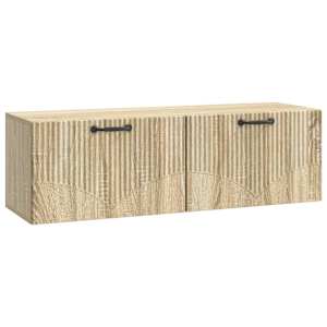 Nástěnná TV skříň Dub sonoma 98 x 31 x 30 cm Kompozitní dřevo - obrázek 2