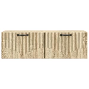 Nástěnná TV skříň Dub sonoma 98 x 31 x 30 cm Kompozitní dřevo - obrázek 6