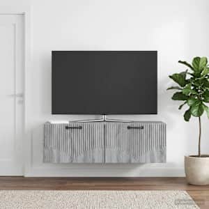 Nástěnná TV skříň Šedá sonoma 98 x 31 x 30 cm Kompozitní dřevo - obrázek 1