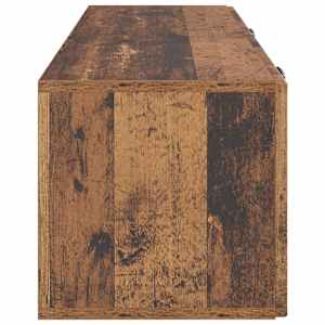 Nástěnná TV skříň Staré dřevo 98 x 31 x 30 cm Kompozitní dřevo - obrázek 7