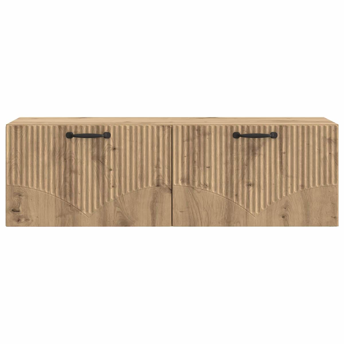 Væghængt TV-skab x 30 cm Konstrueret træ - Billede 6