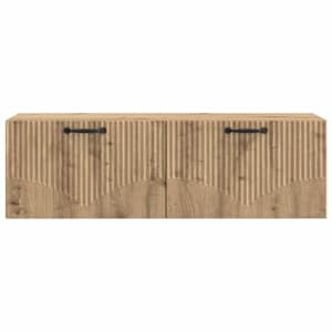 Nástěnná TV skříň 98 x 31 x 30 cm Dub artisan Kompozitní dřevo - obrázek 6