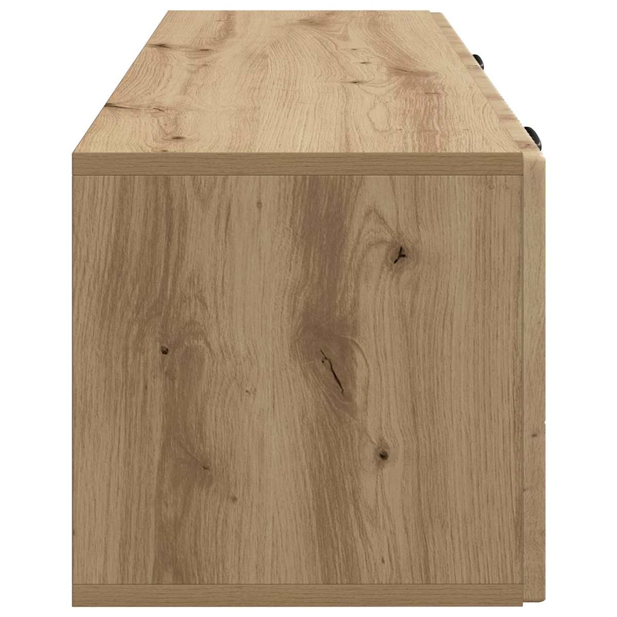 Væghængt TV-skab x 30 cm Konstrueret træ - Billede 7