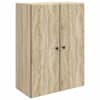 vidaXL Seinale kinnitatav kapp 66 x 34,5 x 90 cm Tehispuit Sonoma tamm