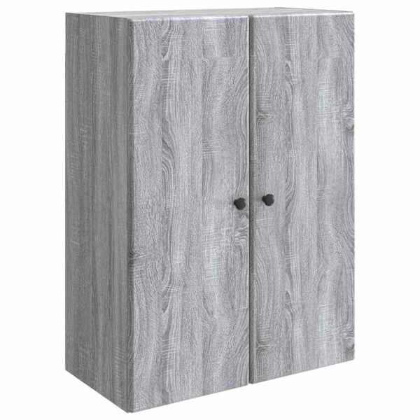 vidaXL Seinale kinnitatav kapp 66 x 34,5 x 90 cm Tehispuit Hall Sonoma