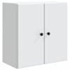 vidaXL Seinale kinnitatav kapp Valge 59 x 31 x 60 cm Tehispuit