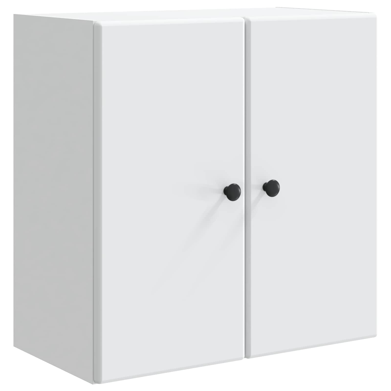 vidaXL Dulap montat pe perete Alb 59 x 31 x 60 cm Lemn prelucrat