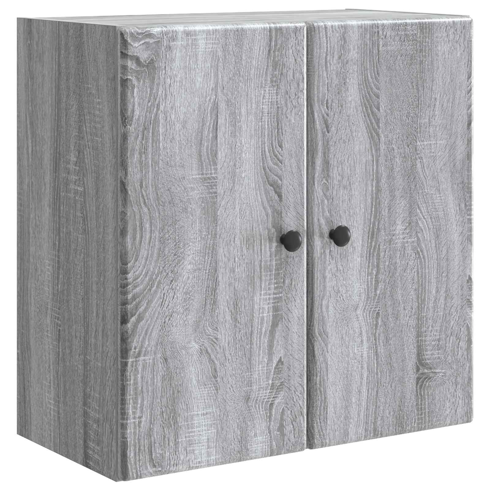 vidaXL Dulap montat pe perete Sonoma gri 59 x 31 x 60 cm