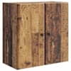 vidaXL Seinale kinnitatav kapp 59 x 31 x 60 cm Tehispuit Vana puit