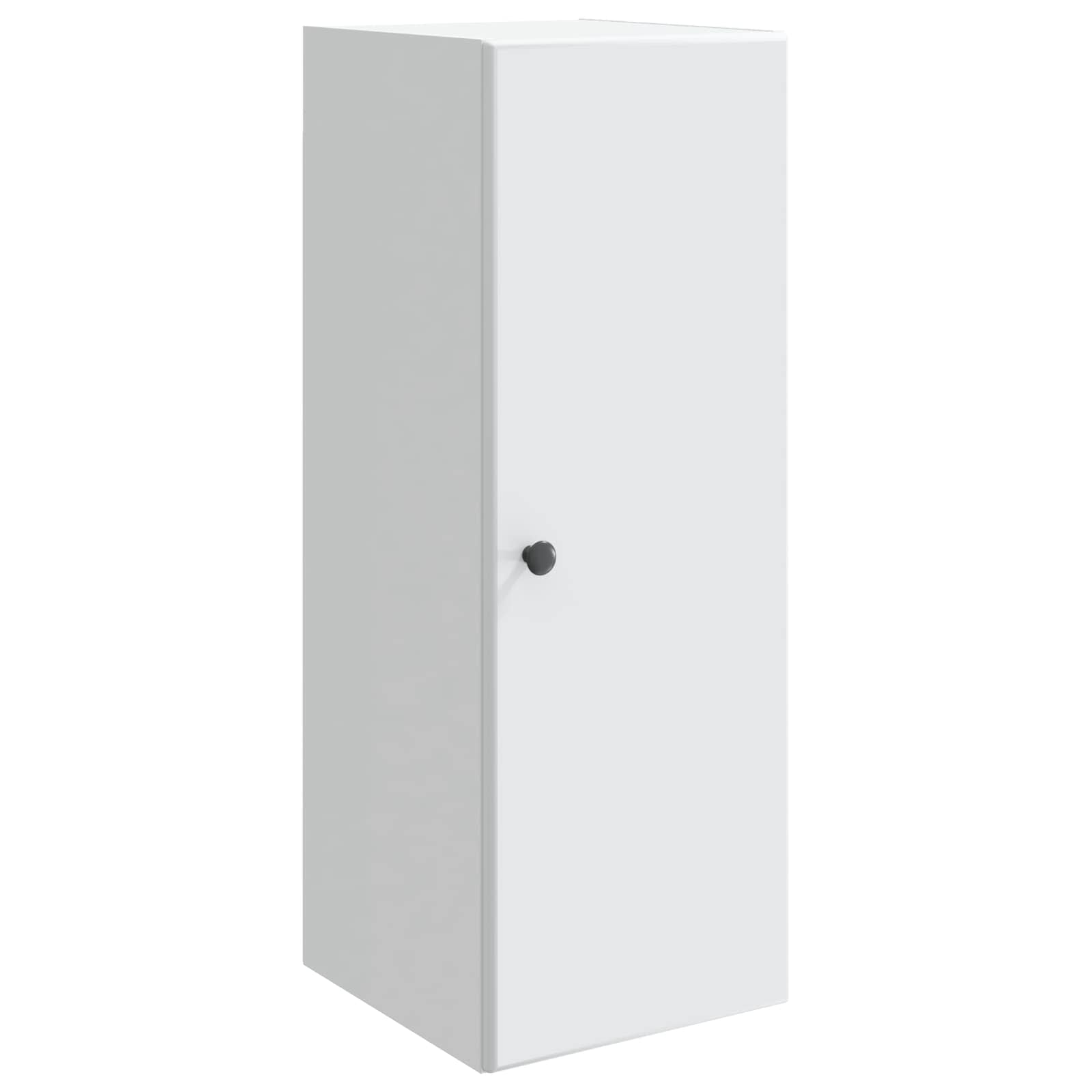 vidaXL Dulap montat pe perete Alb 33 x 34,5 x 90 cm Lemn prelucrat