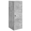 vidaXL Seinale kinnitatav kapp 33 x 34,5 x 90 cm Tehispuit Betoonhall