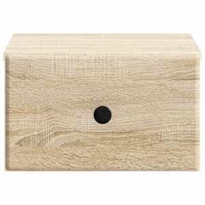 Nástěnný noční stolek 2 pcs Dub sonoma 34,5 x 33 x 20 cm - obrázek 7