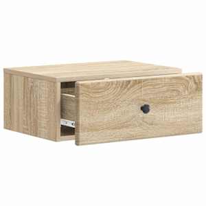 Nástěnný noční stolek 2 pcs Dub sonoma 49 x 34,5 x 20 cm - obrázek 6