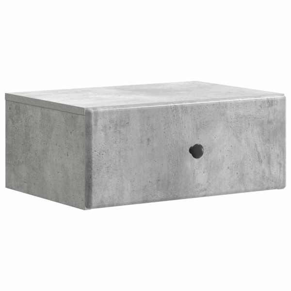 vidaXL Seinale kinnitatav &ouml;&ouml;tis Betoonhall 49 x 34,5 x 20 cm Tehispuit