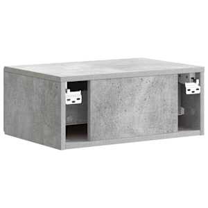 Nástěnný noční stolek 2 pcs Betonově šedá 49 x 34,5 x 20 cm - obrázek 9