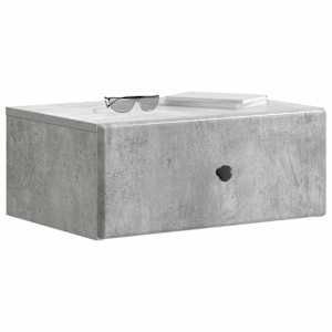 Nástěnný noční stolek 2 pcs Betonově šedá 49 x 34,5 x 20 cm - obrázek 3