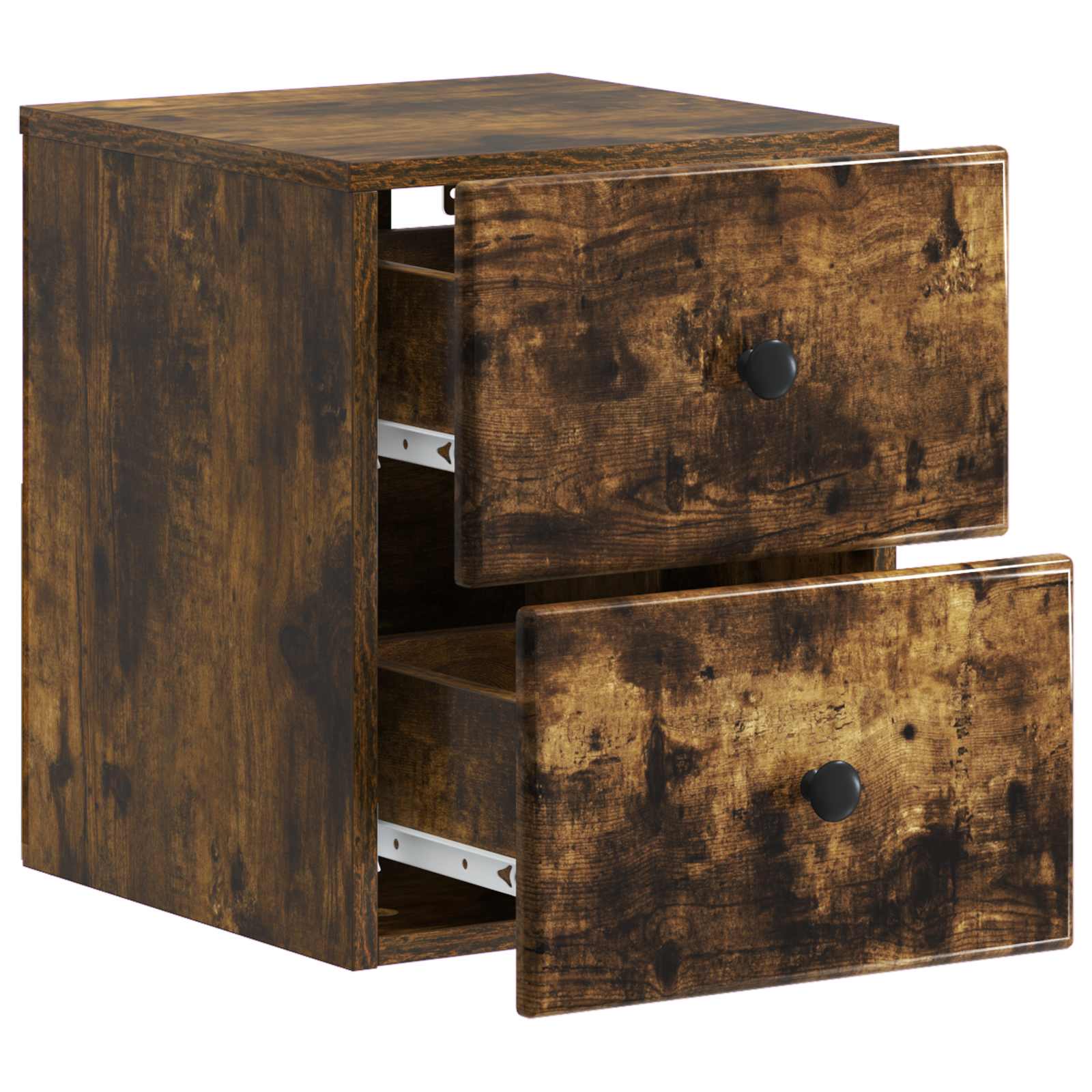 Stenski nočni omarici 2 pcs Dimljen hrast 34,5 x 33 x 40 cm - slika 4