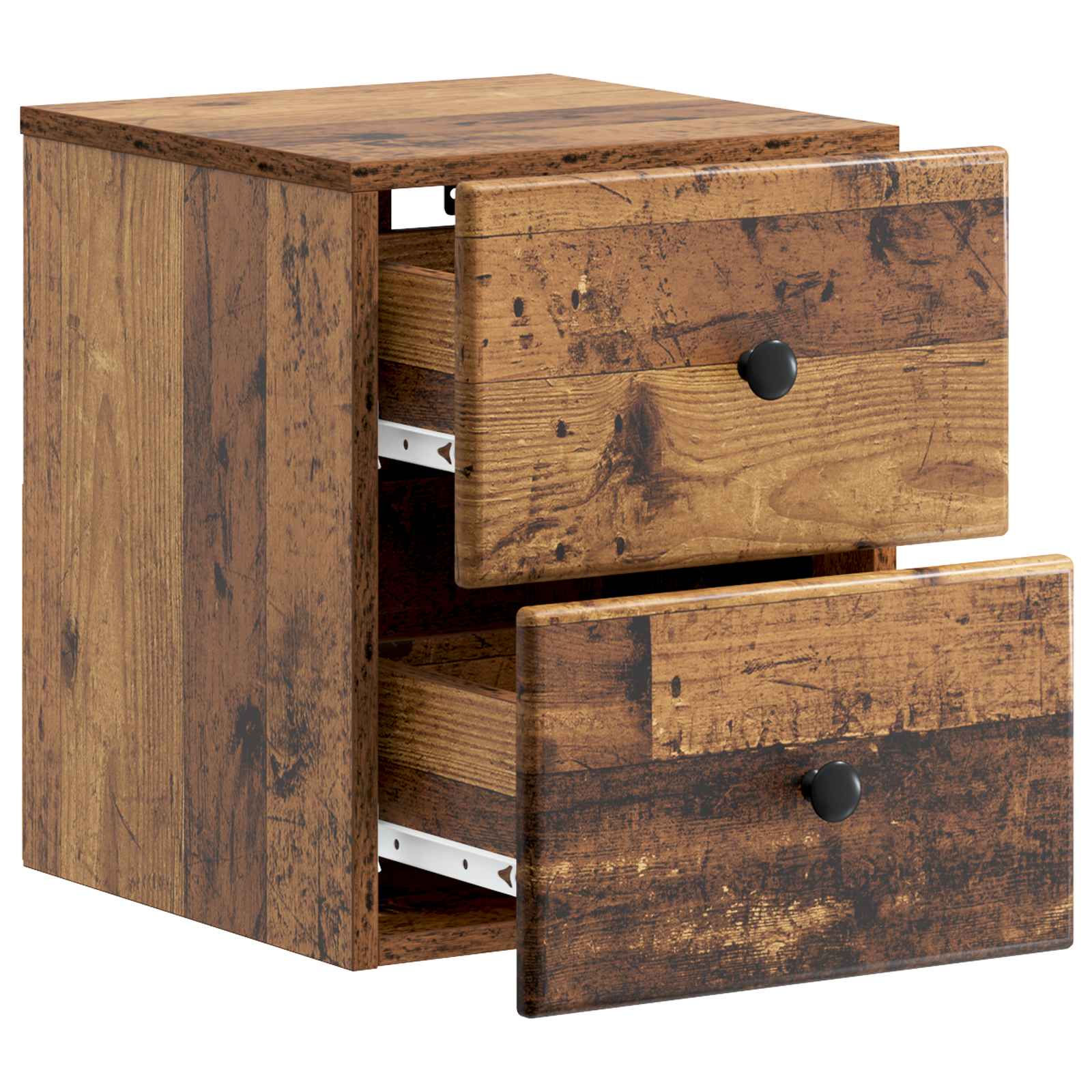 Stenski nočni omarici Star les 34,5 x 33 x 40 cm Inženirski les - slika 3