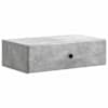 vidaXL Seinale kinnitatav k&uuml;lglaud Betoonhall 59 x 34,5 x 17 cm