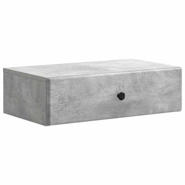 vidaXL Seinale kinnitatav k&uuml;lglaud Betoonhall 59 x 34,5 x 17 cm
