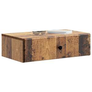 Nástěnný boční stůl Staré dřevo 59 x 34,5 x 17 cm - obrázek 3