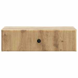 Nástěnný boční stůl 59 x 34,5 x 17 cm Kompozitní dřevo - obrázek 5