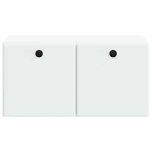 Nástěnná TV skříň 59,5 x 41 x 30 cm Bílá Kompozitní dřevo - obrázek 6