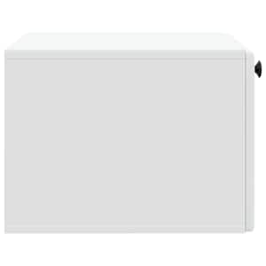 Nástěnná TV skříň 59,5 x 41 x 30 cm Bílá Kompozitní dřevo - obrázek 7