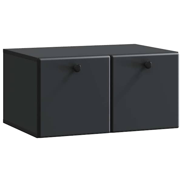 vidaXL Rippuv TV kapp 59,5 x 41 x 30 cm Must Tehispuit