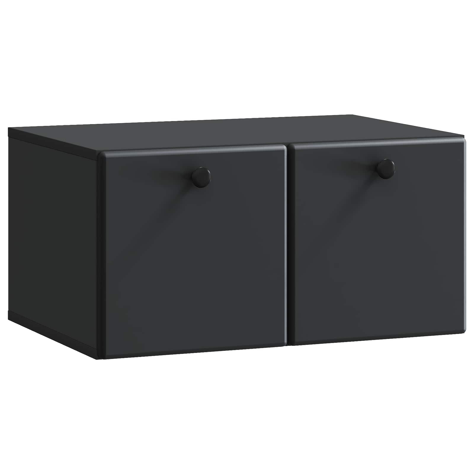 vidaXL Oglindă TV montată pe perete 59,5 x 41 x 30 cm Negru