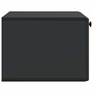 Nástěnná TV skříň 59,5 x 41 x 30 cm Černá Kompozitní dřevo - obrázek 7