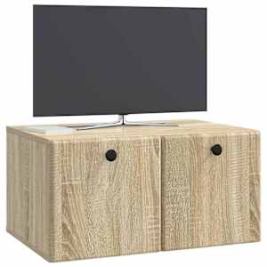 Nástěnná TV skříň 59,5 x 41 x 30 cm Dub sonoma Kompozitní dřevo - obrázek 3