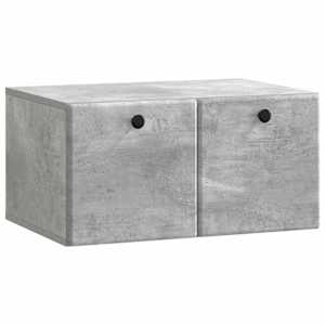 vidaXL Rippuv TV kapp 59,5 x 41 x 30 cm Betoonhall Tehispuit