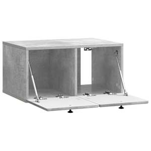 Nástěnná TV skříň 59,5 x 41 x 30 cm Betonově šedá - obrázek 5