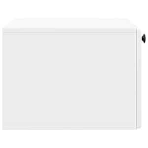 Nástěnná TV skříň 59,5 x 41 x 30 cm Bílá s vysokým leskem - obrázek 7