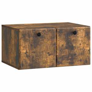 Nástěnná TV skříň 59,5 x 41 x 30 cm Kouřový dub - obrázek 2