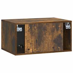 Nástěnná TV skříň 59,5 x 41 x 30 cm Kouřový dub - obrázek 8