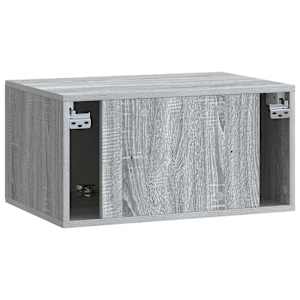 Nástěnná TV skříň 59,5 x 41 x 30 cm Šedý Sonoma - obrázek 8